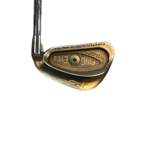 Used Ping EYE2 GREEN DOT Mens Individual Iron RH 9 Iron 11730-S000072514