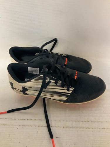 Used Under Armour Soccer Cleats White Junior 01 11823-S000040398