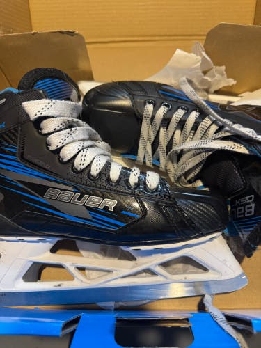 Bauer GSX Hockey Goalie Skates Extra Wide Width 7.5 (Used)