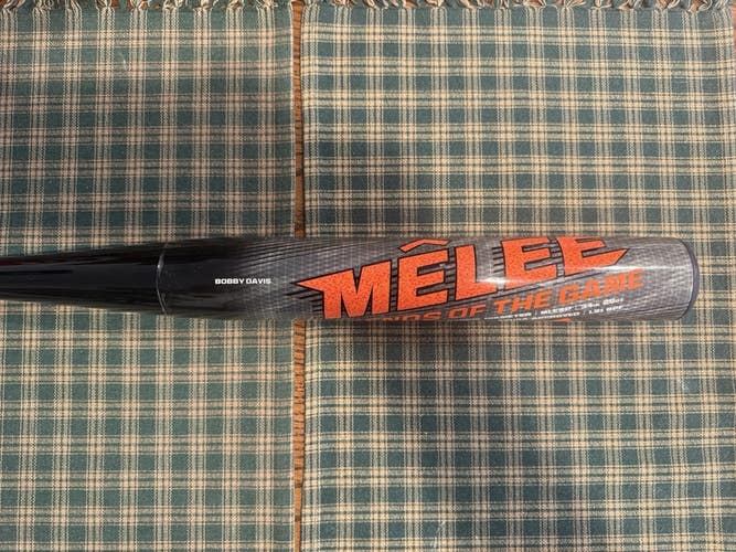 RARE NIW 2017 ADIDAS MELEE 12 END LOAD 12 BARREL 1 PIECE SENIOR BAT MLESP 25 oz