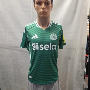 NWT Newcastle United Authentic Adidas Jersey 2025/26 S Green