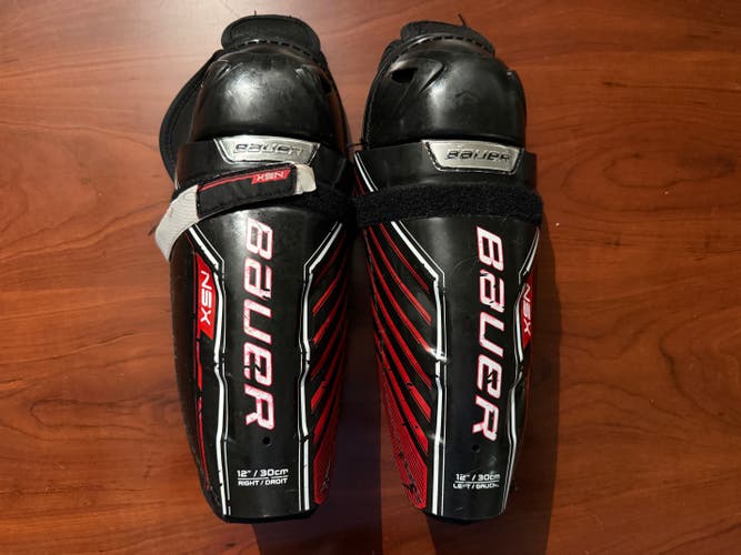 Junior Bauer NSX 12" Shin Pads (Used)
