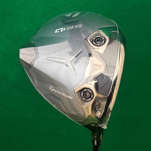 NEW TaylorMade Qi35 LS 8 Driver Kai'li White 60-S Graphite Stiff w/HC