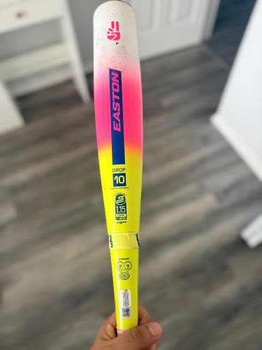 2026 Easton 2X Double Barrel Composite USSSA Certified Bat (-10) 18 oz 28" (Used)