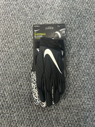 Nike Superbad Football Gloves Adult Size Large NWT