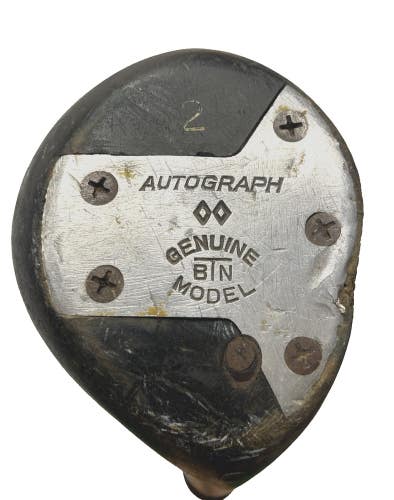 Butchart-Nicholls Autograph BTN Fancy Face Persimmon 2 Wood Regular Steel 42" RH