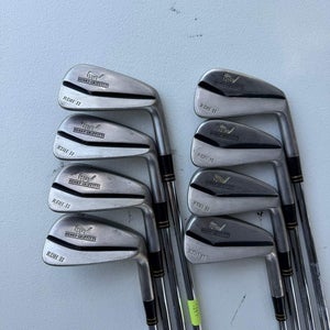 Henry Griffitts RDH II Iron Set 3-PW Stiff Flex 7 iron = 37.5" NICE
