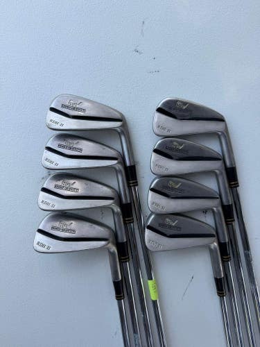 Henry Griffitts RDH II Iron Set 3-PW Stiff Flex 7 iron = 37.5" NICE