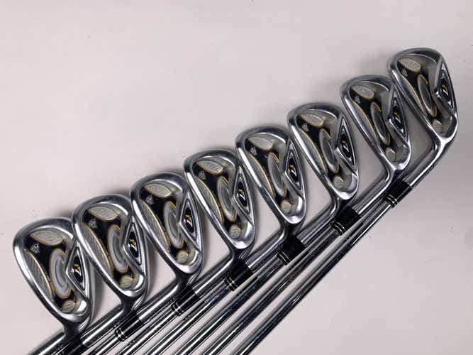 TaylorMade R7 TP Iron Set 3-PW True Temper DG S300 Stiff Steel RH Midsize Grips