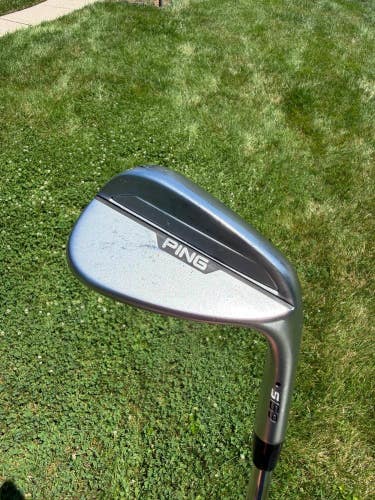 Ping s159 Chrome Gap Wedge 52 / 12 Black Dot S400 Stiff Flex 35.5" NICE