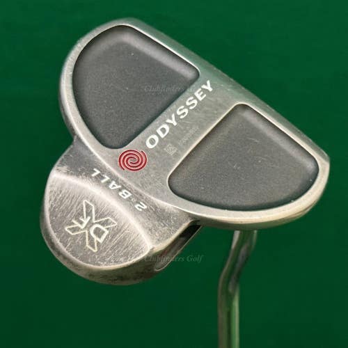 Odyssey DFX 2-Ball Black 35" Double-Bend Mallet Putter Golf Club