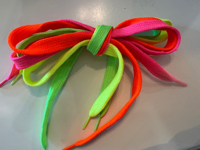 Neon Lacrosse Shooting Strings | 4 Pack | New