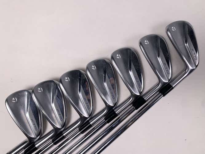 TaylorMade P770 2020 Iron Set 4-PW KBS Tour 130g Extra Stiff Steel Mens RH