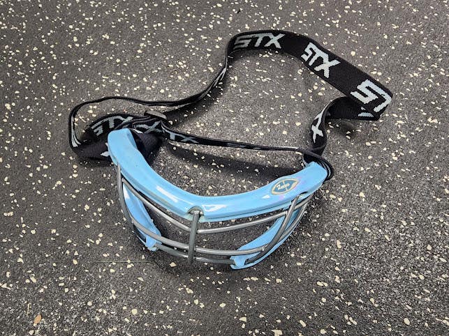 Used STX Z SEE Lacrosse Facial Protect Carolina Blue Senior 11849-S000041619