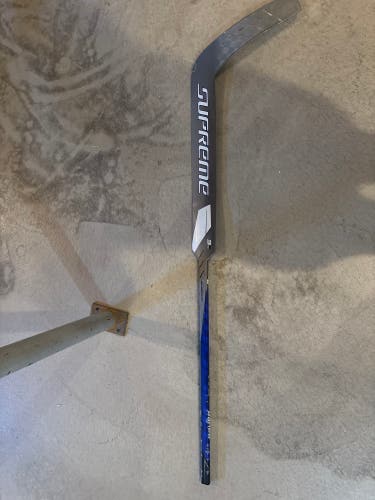 Intermediate Bauer Supreme 3S Pro Regular Goalie Stick 25" Paddle (Used)