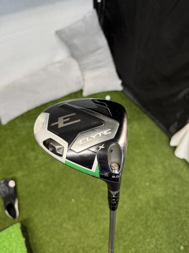 Callaway Elyte X Driver 9* Denali Charcoal 50g 5.5 Regular Flex Shaft RH W HC