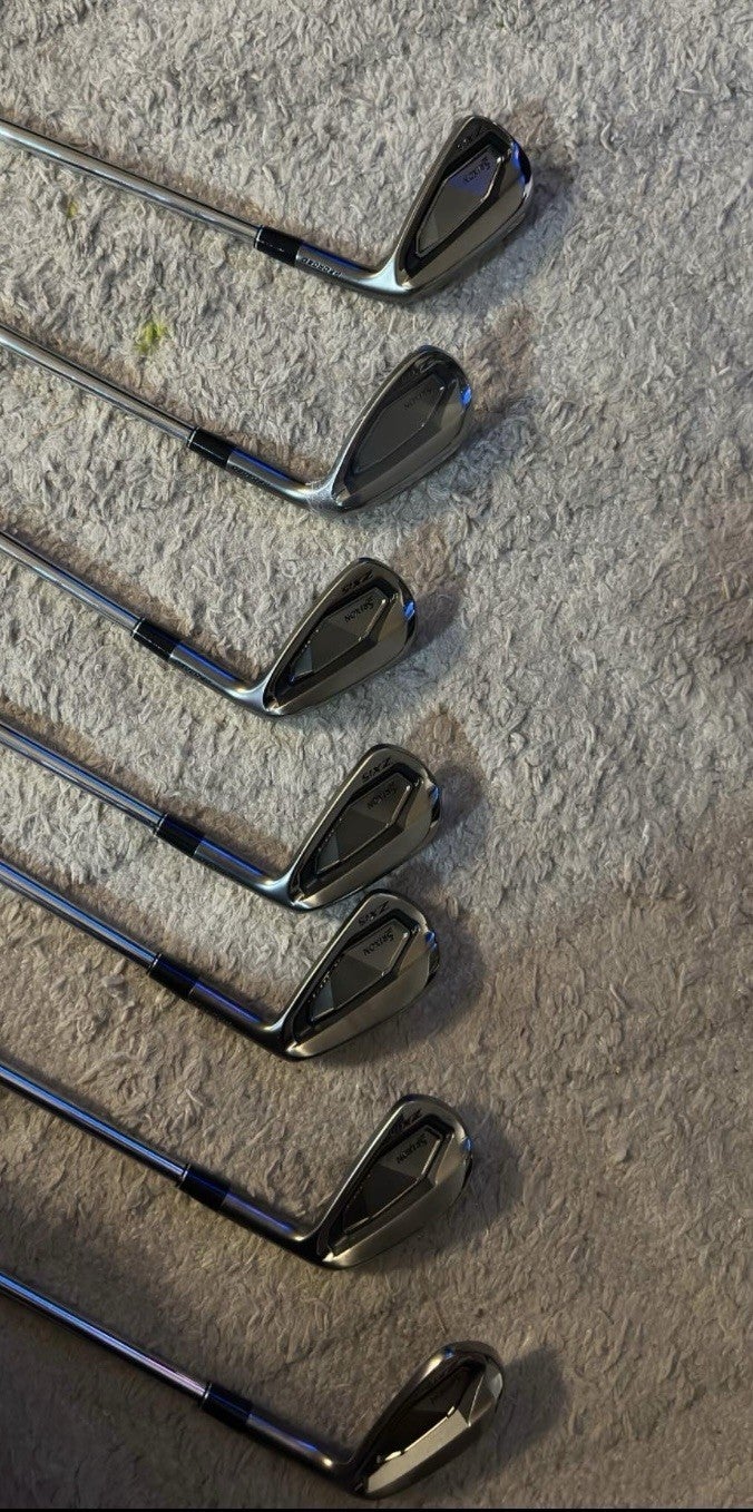 MINT* Srixon ZXi5 Black Chrome 5-PW+AW Iron Set Modus3 Tour 120 X