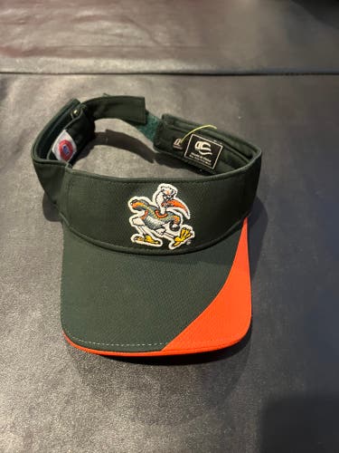 Miami Hurricanes Adjustable Visor