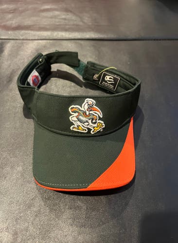 Miami Hurricanes Adjustable Visor