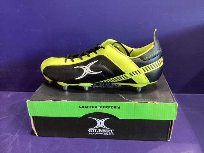 Black Men's Size M 10.0 (W 11.0) Adult Metal Cleats (New)