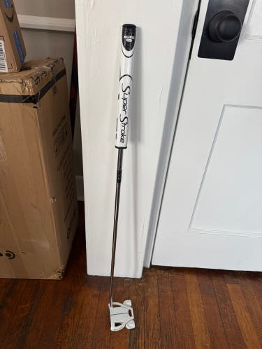 TaylorMade Spider Ghost Mallet Left Hand Putter Steel 35" (Used)