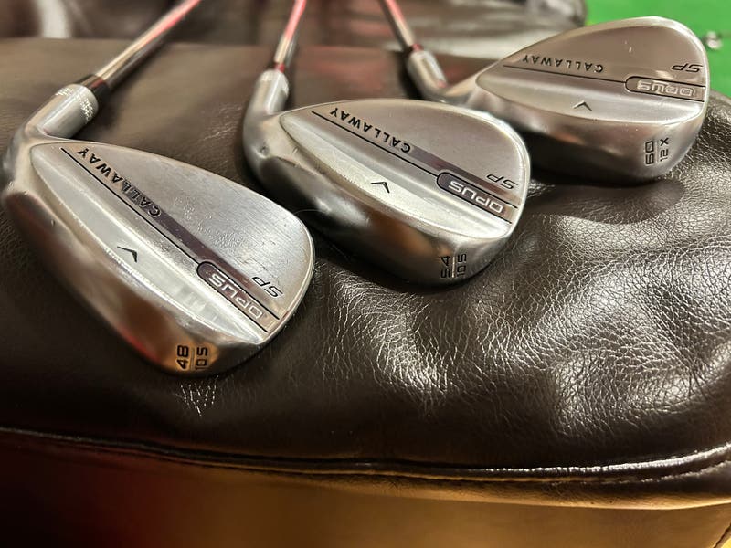 Callaway Opus SP Brushed Chrome Wedge Set | SidelineSwap | Buy and