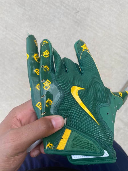 Green XL Adult Nike Vapor jet 8.0 Gloves (Used) | SidelineSwap