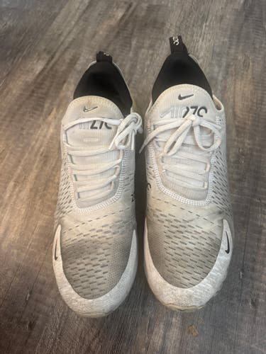 Nike Air Max 270 White/Black Sneakers Men’s Size 12 | AH8050-100 USED