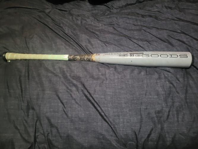 DeMarini The Goods One Piece Alloy BBCOR Certified Bat 30 oz 33" (Used)
