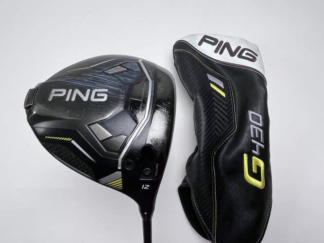 Ping G430 MAX 10K Driver 12* Alta CB Soft Regular 55g Senior Graphite Mens RH HC