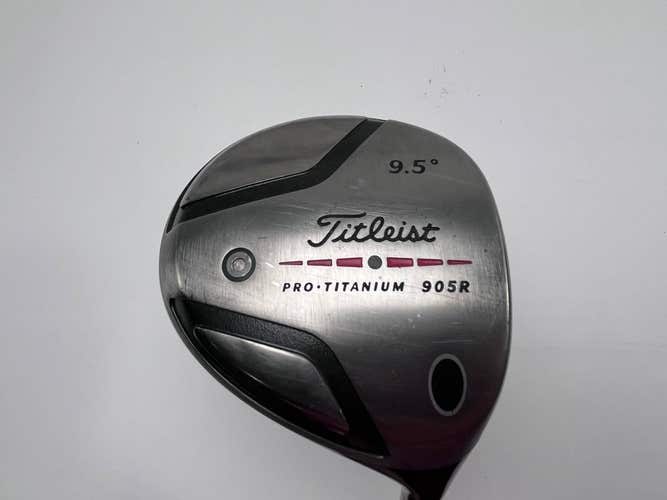 Titleist 905 R Driver 9.5* Graphite Design Tour AD YS-6+ Stiff Graphite Mens RH