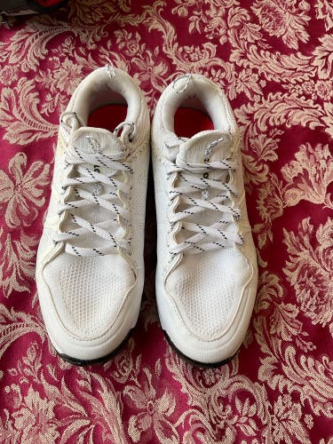White Women's 6.5 Adult Under Armour Molded Lax Cleats (Used)