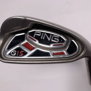 Ping G15 Single 7 Iron Blue Dot AWT Stiff Steel Mens RH Undersize Grip