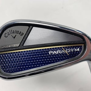 Callaway Paradym Single 7 Iron Project X HZRDUS 6.0 75g Stiff Graphite Mens RH