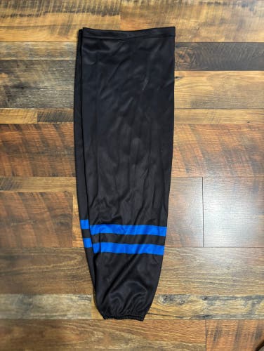 Athens Rock Lobsters New Year’s Eve game worn FPHL Black Senior Socks (Used)