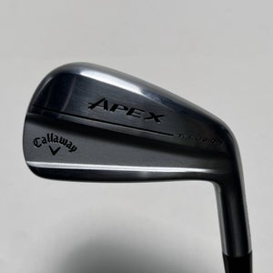Callaway Apex Ti Fusion Plated Single 7 Iron MMT 60g Senior Graphite RH +2"