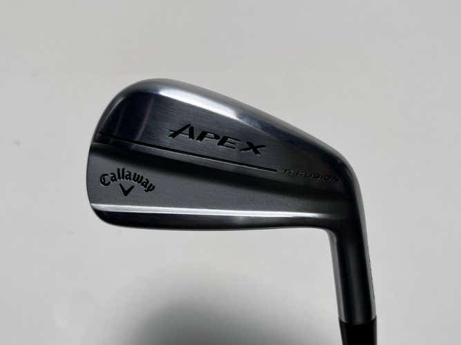 Callaway Apex Ti Fusion Plated Single 7 Iron MMT 60g Senior Graphite RH +2"