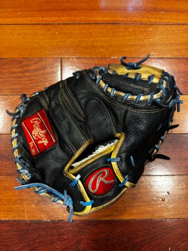 Rawlings Gold Glove Elite GGECMBC RH Catcher's Baseball Glove 32.5" (Used)