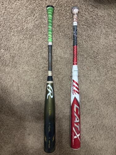 2023 Marucci CATX Connect Hybrid BBCOR Certified Bat (-3) 30 oz 33" (Used)