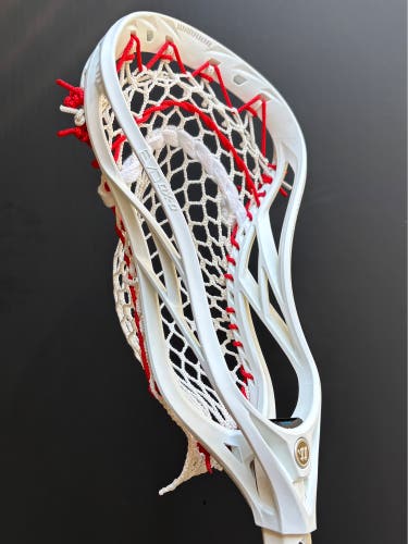 New Warrior Evo QX-O Head Custom Strung with 4s Mesh (Sample Stringing)