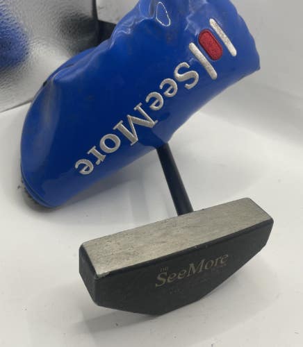 THE SEEMORE PUTTER WITH GROUND PLUMB 36" RH w/Head Cover