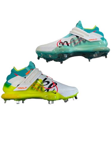 Used Nike TROUT BB/SB Cleats White Senior 13 11873-S000243232