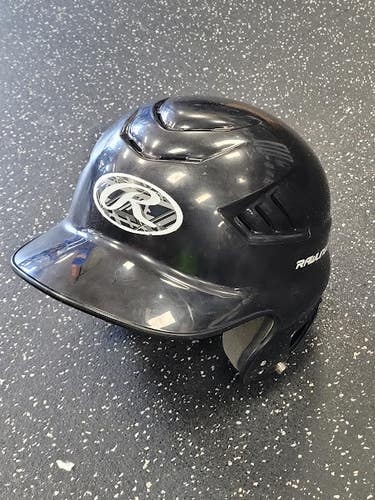 Used Rawlings CFTBH-R1 Batting Helmet No Mask Black SM 11849-S000041579