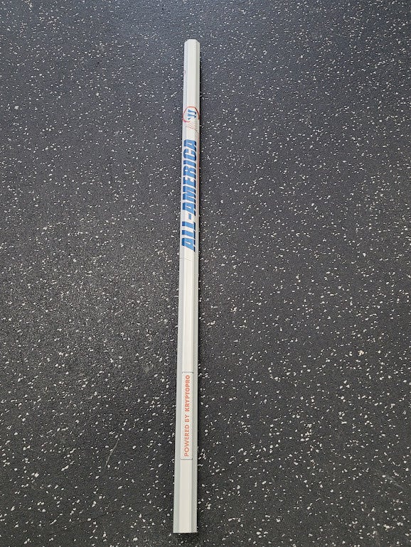 Used Warrior ALL-AMERICA KRYPTO PRO Mens Atk/Mid LAX Shaft Grey