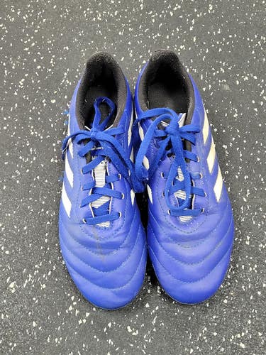 Used Adidas Soccer Cleats Royal Blue Junior 04 11849-S000041586