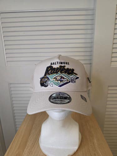 NWS Baltimore Ravens New Era 9forty Turf Mesh Snapback Hat NFL