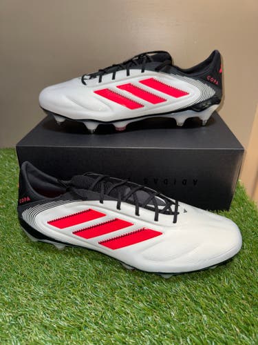 Mens Size 13 Adidas Copa Pure III Elite SG White Red Soccer Cleats ID9057 NEW