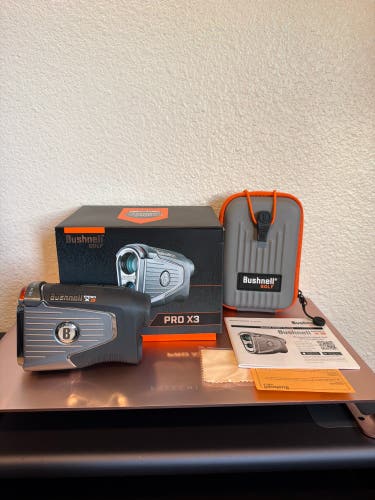Bushnell PRO X3 Golf Laser Rangefinder Elements and Slope Compensation