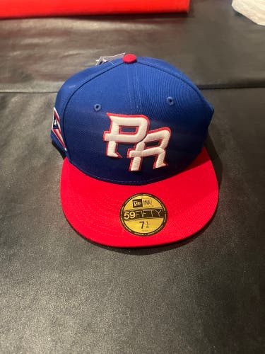 World Baseball Classic Puerto Rico 7 1/4 New Era Hat (New)