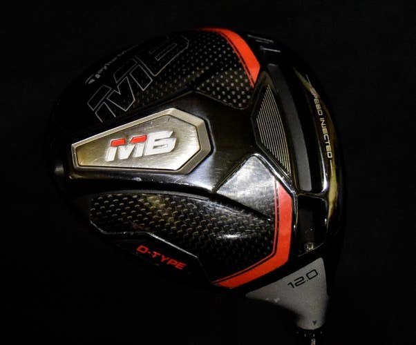TAYLORMADE M6 D-TYPE DRIVER LOFT 12, SHAFT 43 IN, WOMEN FLEX, RIGHT HANDED